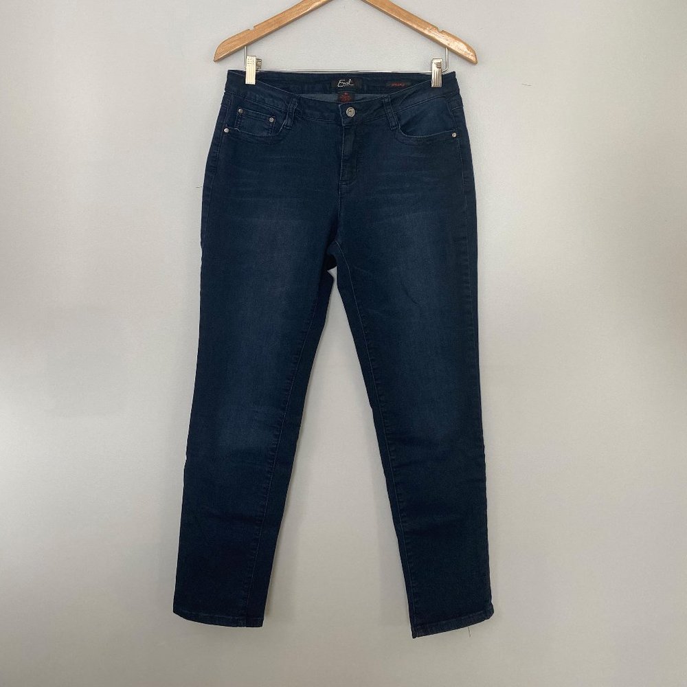 Earl Dark Wash Mid-Rise Skinny Jeans